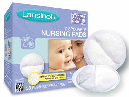 Lansinoh Stay Dry Nursing Pads - 36 ct