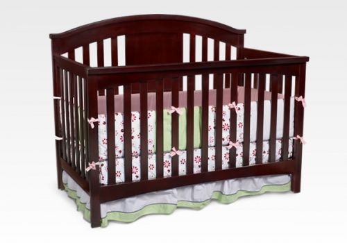 Newport 4 In 1 Crib Espresso Mattress Included