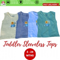 Boys Sleeveless Tops - Sold Singly