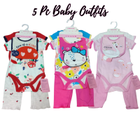 5 Pc Baby Outfit