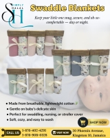 2 Pk Swaddle Blankets