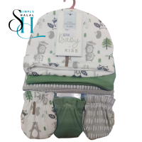 3 Pk Cap & 3 Pk Mitten Set