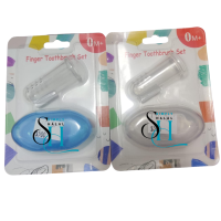  Fingertip Toothbrush and Case