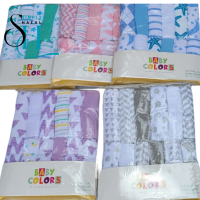 12 Pk Washcloth Baby Colors
